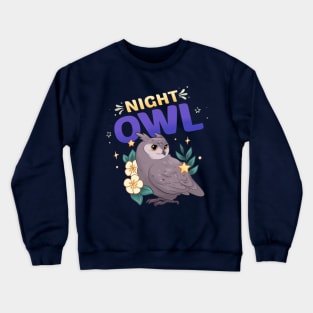 Night Owl Crewneck Sweatshirt